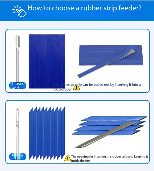 Emergency Tire Repair Kit 50 Repairs Vulcanizing Fluid Rubber Strips for Cars Motorcycles Bikes