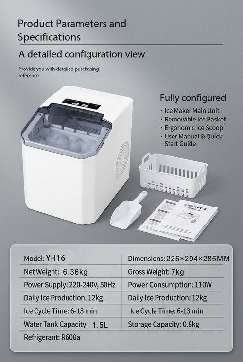 Portable Mini Ice Maker Machine