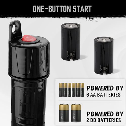 Battery Operated Liquid Transfer Pump Electric Oil Pump 7 Quarts Per Min with Handheld Nozzle
