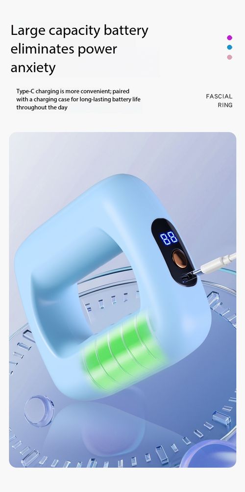 Mini Fascial Ring Massager High Frequency Vibration Fat Burning Body Shaper Belt