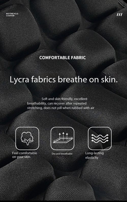 EVA Shock Absorbing Breathable Motorcycle Seat Cushion