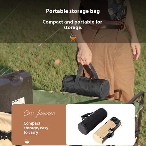 Portable Mini Folding Gas Stove for Outdoor Camping – Compact Butane Burner for Backpacking, Cooking, and BBQ