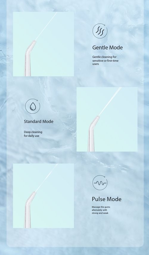 Portable Electric Water Flosser Dental Irrigator with 180ml Tank IPX7 Waterproof