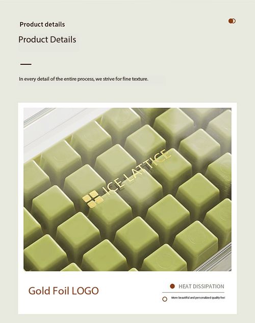 Double Layer Press Ice Cube Maker Mold