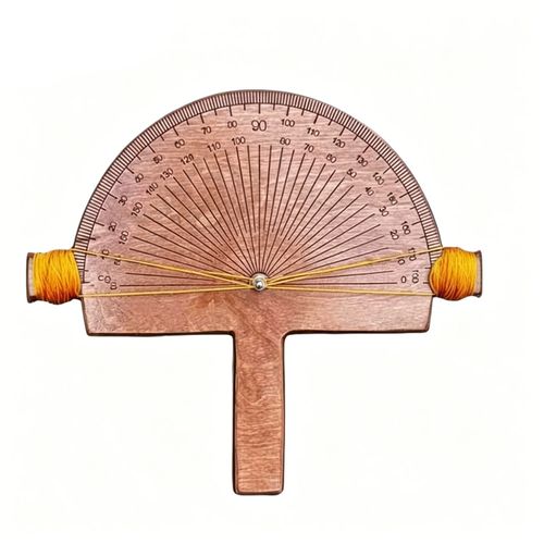 Precision Angle Finder – Handcrafted Birch Wood Angle-Measuring Tool