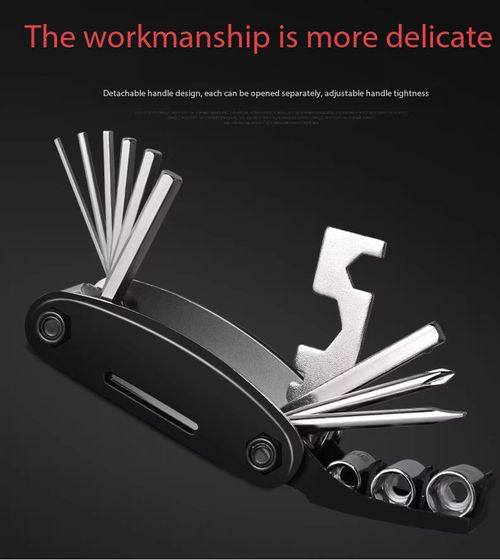 16-in-1 Foldable Multi Functional Hand Tool