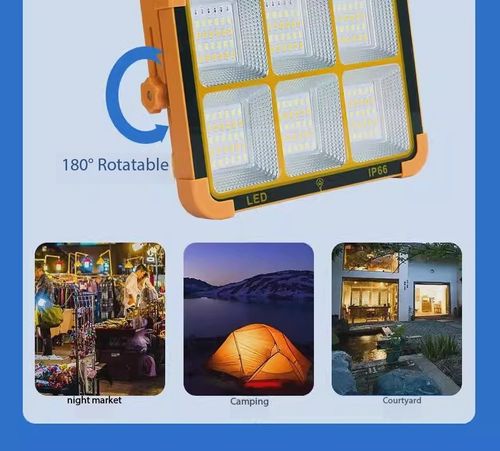 Solar Portable Rechargeable LED Lamp