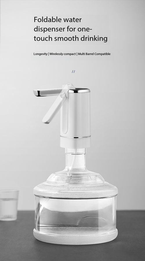 Foldable Electric Water Dispenser Pump USB Rechargeable Automatic Bottle Pump