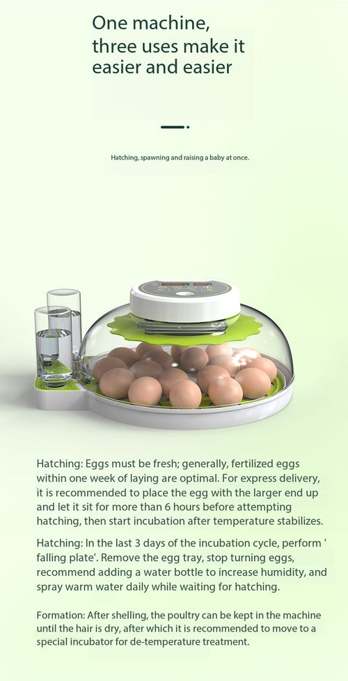 Agricultural Aid Automatic Egg Incubator Livestock Support Smart Hatcher for Chicken Duck Goose
