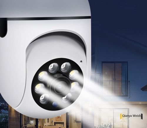 360 Panoramic Smart Bulb Camera HD WiFi Surveillance Lamp with LED Light