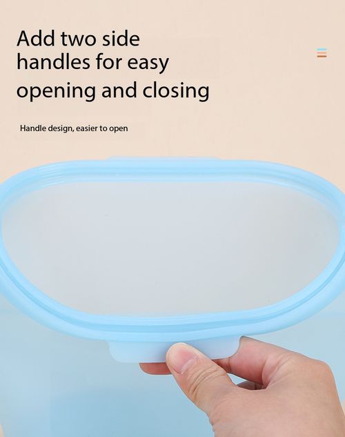 1000ml Reusable Silicone Food Storage Bag Microwave and Freezer Safe