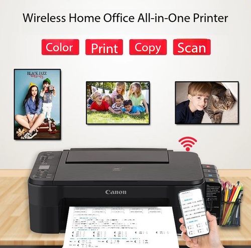 Canon TS3665 Compact Wireless Inkjet Printer for Home Use (with Copy Function)