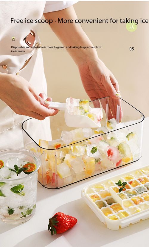 Double Layer Press Ice Cube Maker Mold