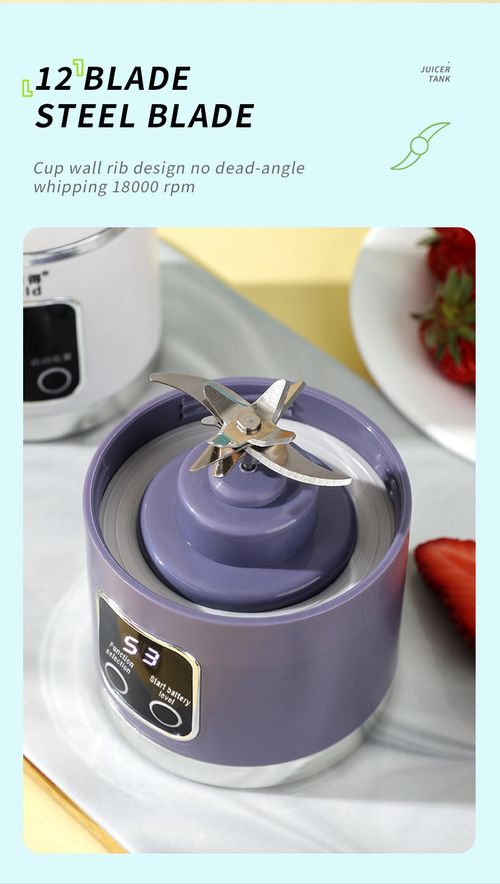 Portable Rechargeable Electric Juicer Cup