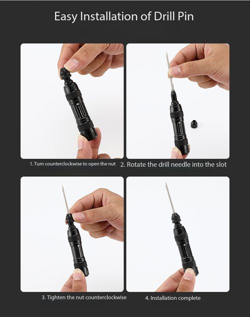 Portable Aluminum Tubeless Tire Repair Tool Kit