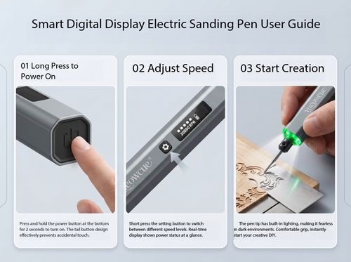 Handheld Electric Polishing & Engraving Rotary Pen