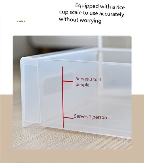 Multi-Compartment Grain Cereal Dispenser Sealed Storage Container