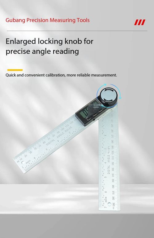 Digital High Precision Angle Finder Ruler