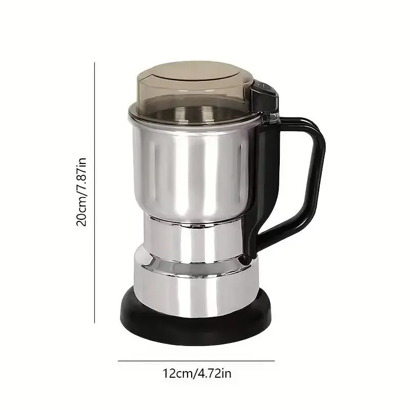 Multi functional electric grinder, High power coffee grinder, Multi functional food grade fast electric coffee and grain grinder, gift-grade espresso machine, suitable for fresh brewing, perfect for coffee and whole grain lovers.Summervibes
