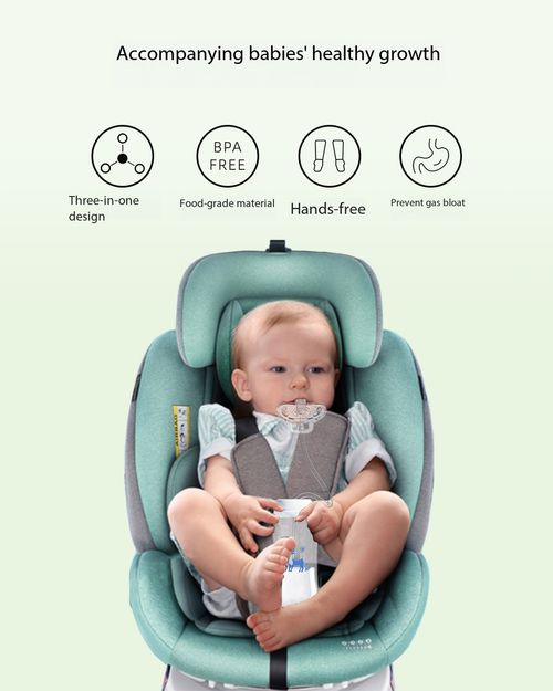 3-in-1 Hands-Free Baby Bottle Set