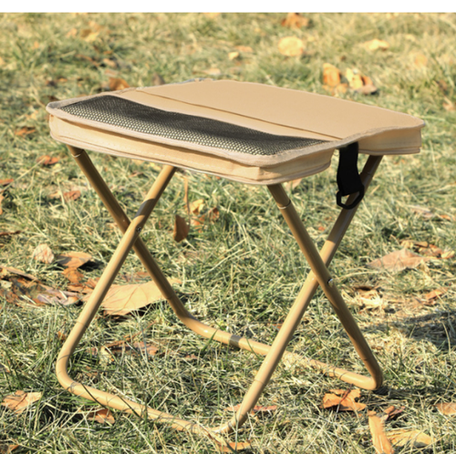 Portable Foldable Stool with Carry Strap