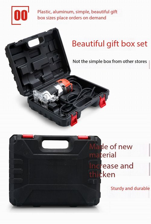 1100W Aluminum-Body Woodworking Trimmer Router – Industrial-Grade Multifunctional Tool for Inverted Mounting, Routing, Hole Cutting, and Aluminum-Plastic Panel Grooving  Includes Straight Guide, Roller Guide, Original Carbon Brushes, Router Bit, and Wrench.