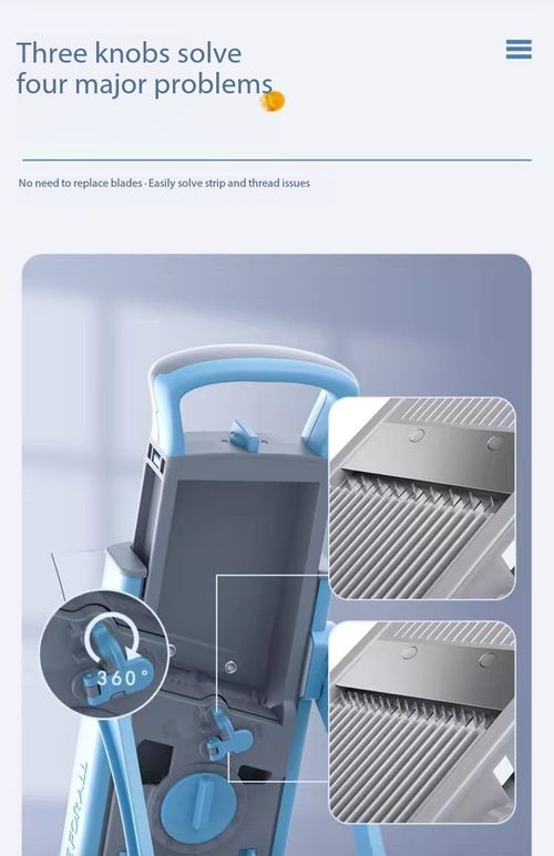 Multi-functional Vegetable Slicer Shredder Cutter Set