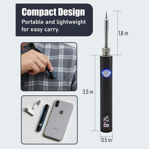 Cordless Rechargeable Electric Soldering Iron