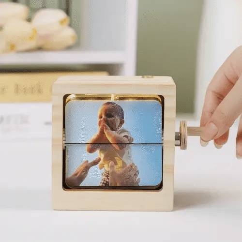 Personal isierte Flip Photo Box-Capture-Momente, für immer