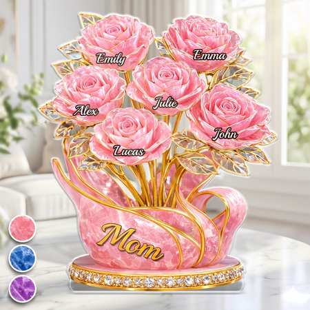 Individuelle Acryl-Plakette-personal isierte Muttertag geschenke für Mama, Oma-Oma Liebe bleibt für immer