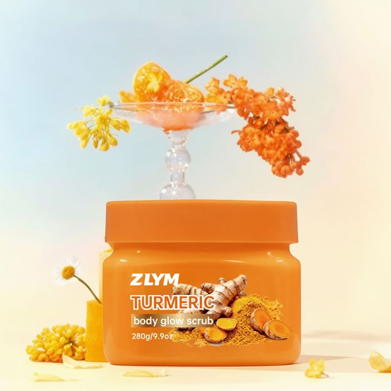 Turmeric Body Glow Scrub — Scrub It Off, Glow Up