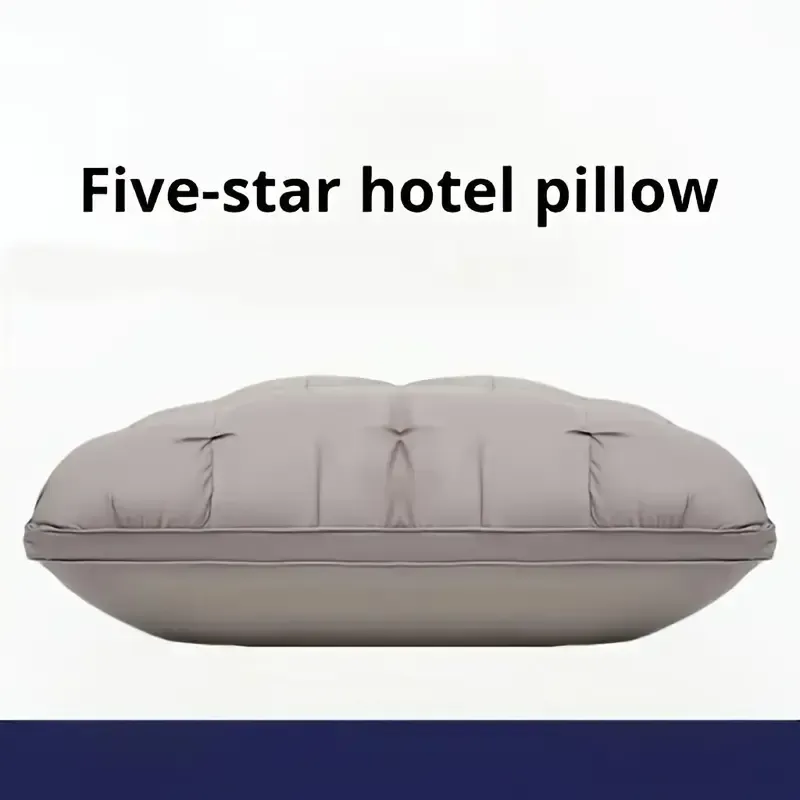 5-star hotel luxury style pillows, 19×29 inch 900g, ultra-soft and fluffy pillow core usable in all seasons, deep sleep neck support, hypoallergenic polyester fiber pillowcase, suitable for side sleeping, supine sleeping, prone sleeping