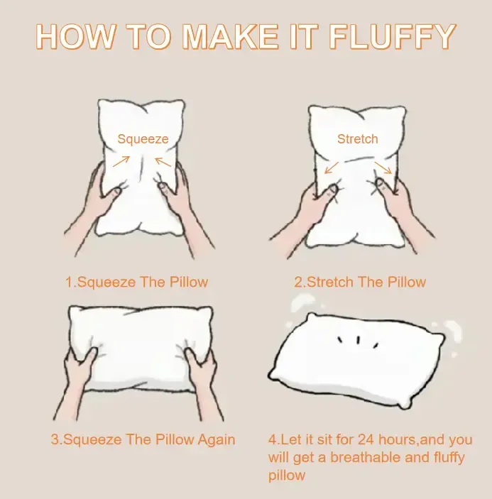5-star hotel luxury style pillows, 19×29 inch 900g, ultra-soft and fluffy pillow core usable in all seasons, deep sleep neck support, hypoallergenic polyester fiber pillowcase, suitable for side sleeping, supine sleeping, prone sleeping