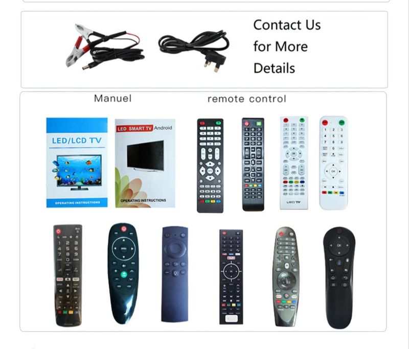 Large-screen smart TV with high resolution, the big screen gives you a better viewing experience.