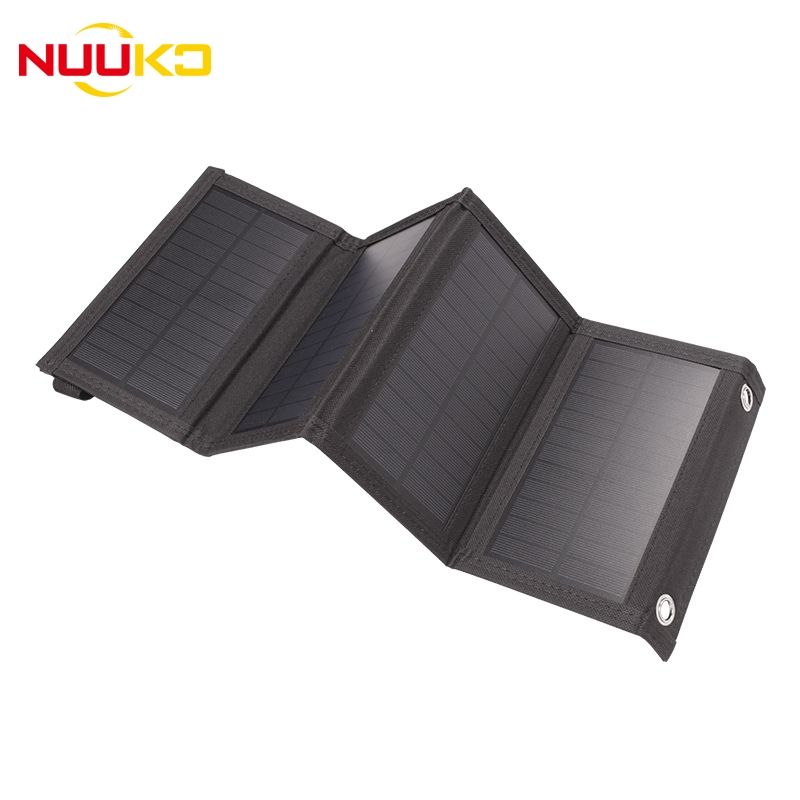 Foldable Solar Charger 30W — IP65 Waterproof USB Solar Panel, 400g