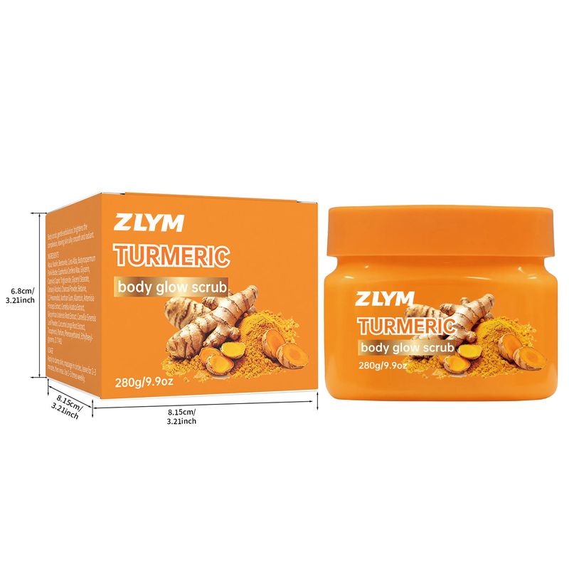 Turmeric Body Glow Scrub — Scrub It Off, Glow Up