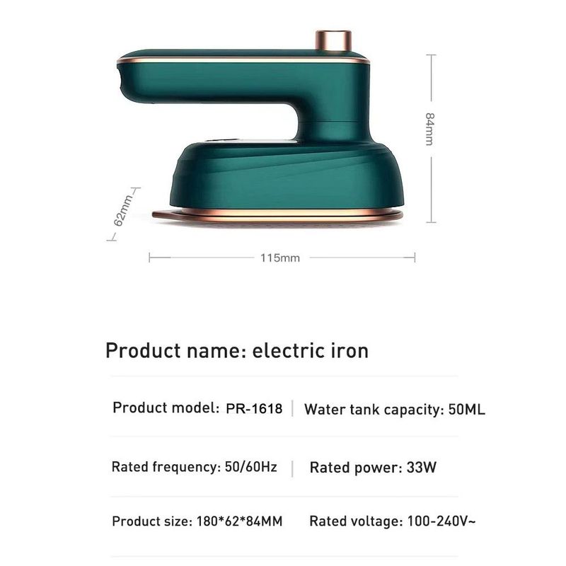 Sunday Best, Every Day — Mini Steam Iron, FREE Delivery