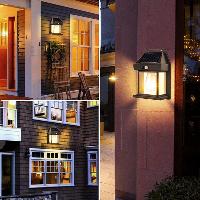 LED Wireless Solar Wall Light Outdoor IP65 Waterproof Motion Sensor Garden Light Wall Light Solar Fence Decorative Light 2026
