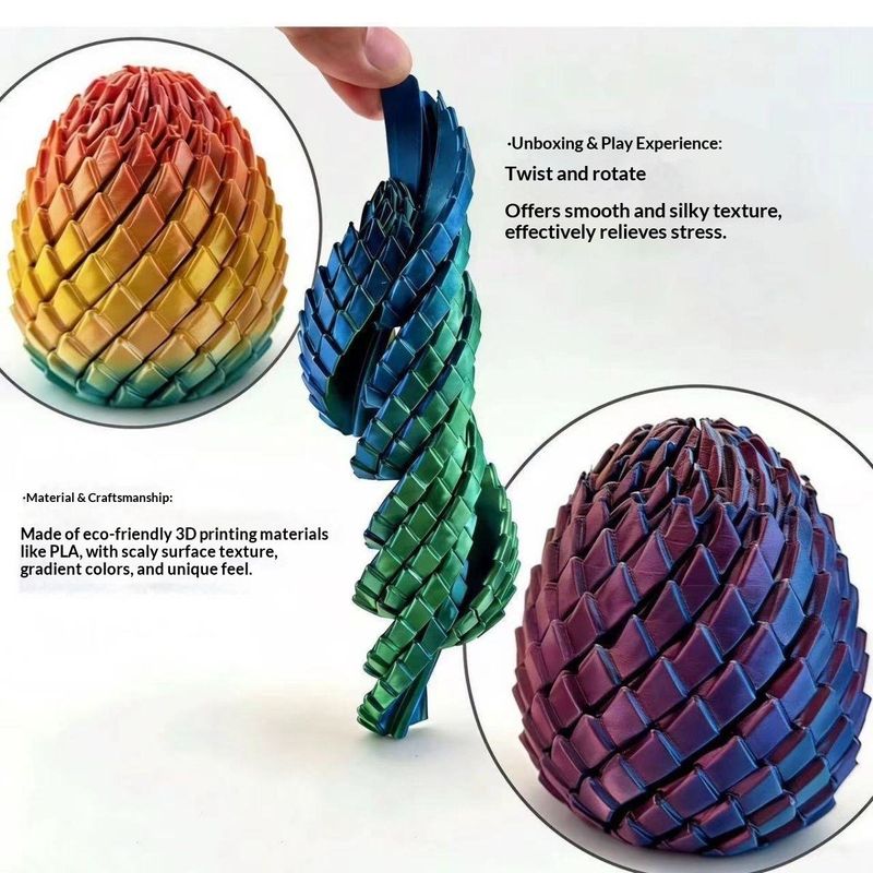 Magic Dragon Egg — Twist Fidget Toy | Pay on Delivery in Ghana