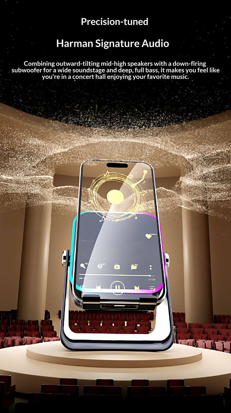 Just Place Your Phone. It Gets LOUD. 🔊
