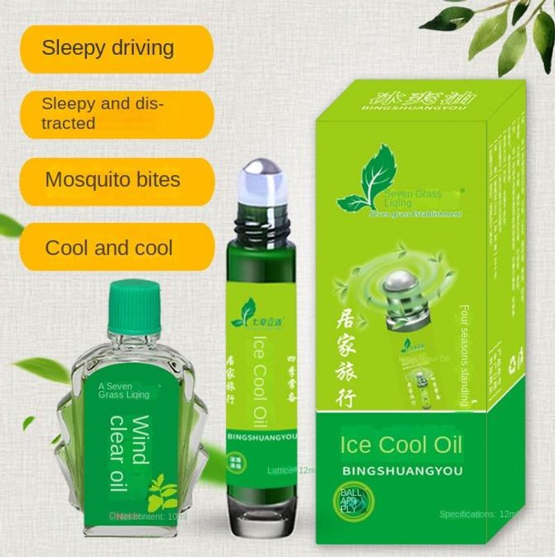 One Roll And Your Eyes Open — Ice Cool Oil, FREE Delivery, COD