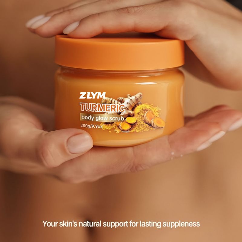 Turmeric Body Glow Scrub — Scrub It Off, Glow Up
