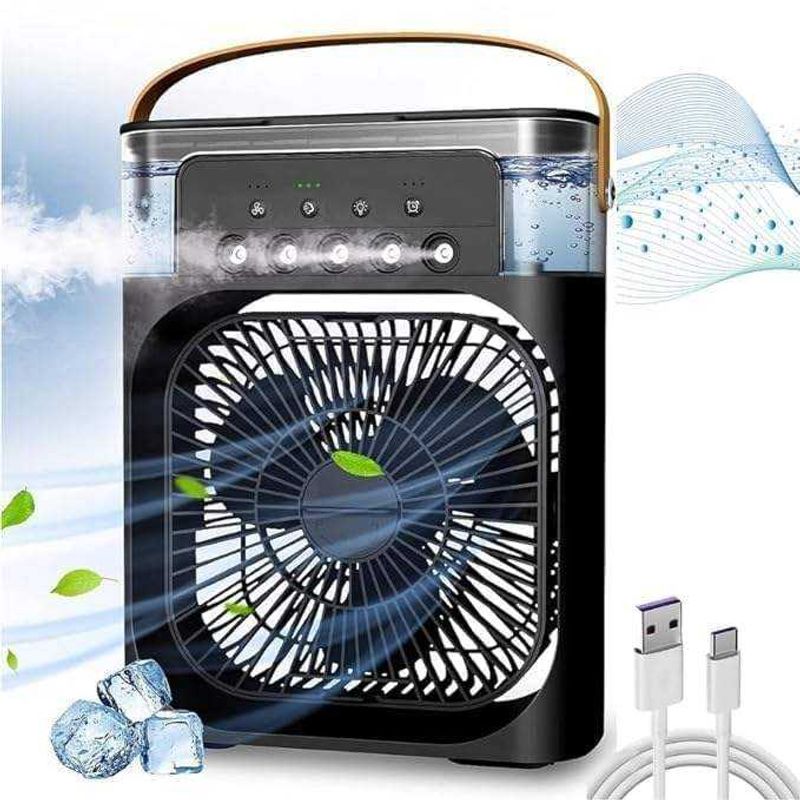 The Walking Air Conditioner — Portable Water Mist Air Cooler for Ghana's Heat