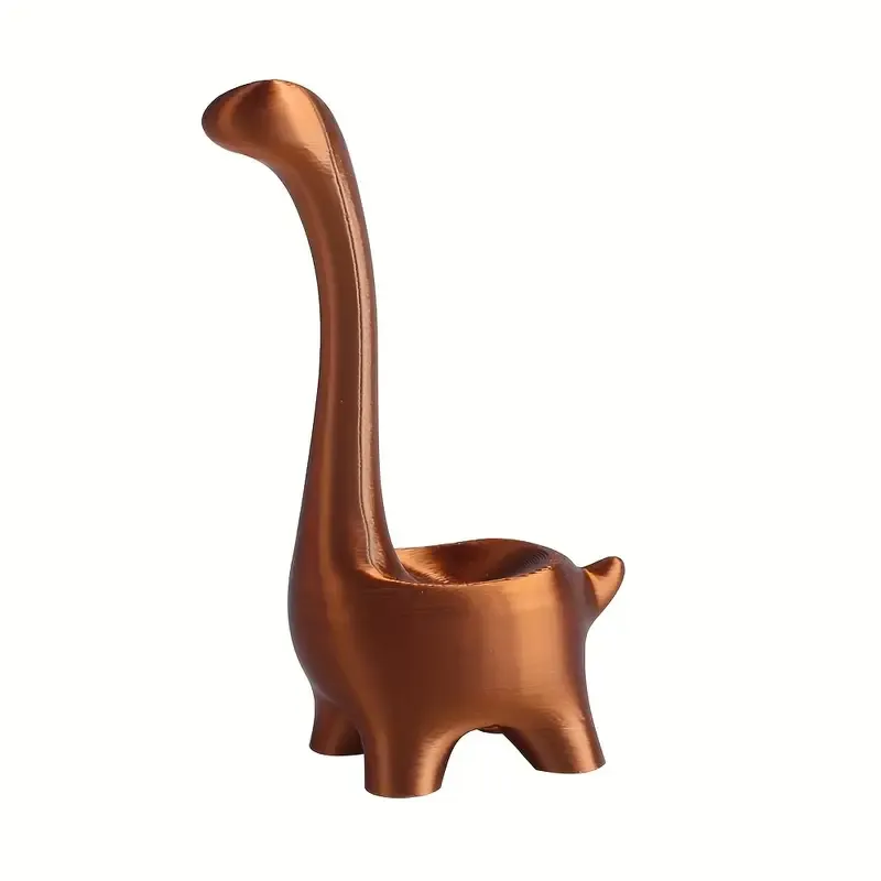 Dinosaur Ring Holder, for Earrings, Rings, Jewelry, Desktop Decoration, Wedding Engagement Ring Stand, Cute Preppy Room Decoration, Cute Women'S Gift, Suitable for Valentine'S Day, Romantic Night, Birthday, Anniversary, Jewelry Towers