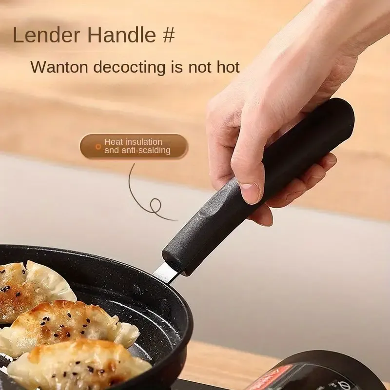 3-in-1 Non-Stick Cast Iron Breakfast Pan - Multi-Use Egg, Steak, and Flat-Bottomed Frying Pan for Home Cooking, Perfect for Sausages, Eggs, and More, Sausage Cooking Tool | Modern Kitchenware | Durable Cookware