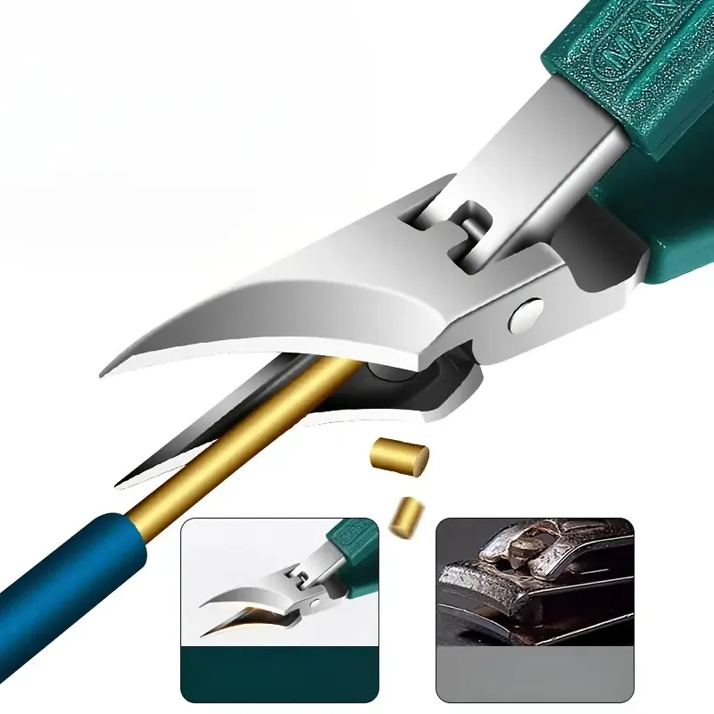 4pcs, Eagle Beak Slanted Nail Clippers, Splash Guard 25° Beveled Edge Nail Clipper Set with Wide Band Design and Curved Blade, Ultra-Sharp Slanted Nail Scissors, Splash-Proof Slanted Mouth Nail Clippers, Suitable for Men and W