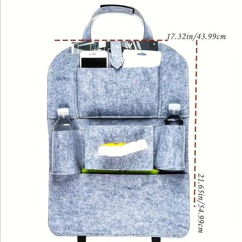 Car Seat Back Storage Bag Hanging Bag Car Storage Storage Bag Multifunctional Car Interior Storage