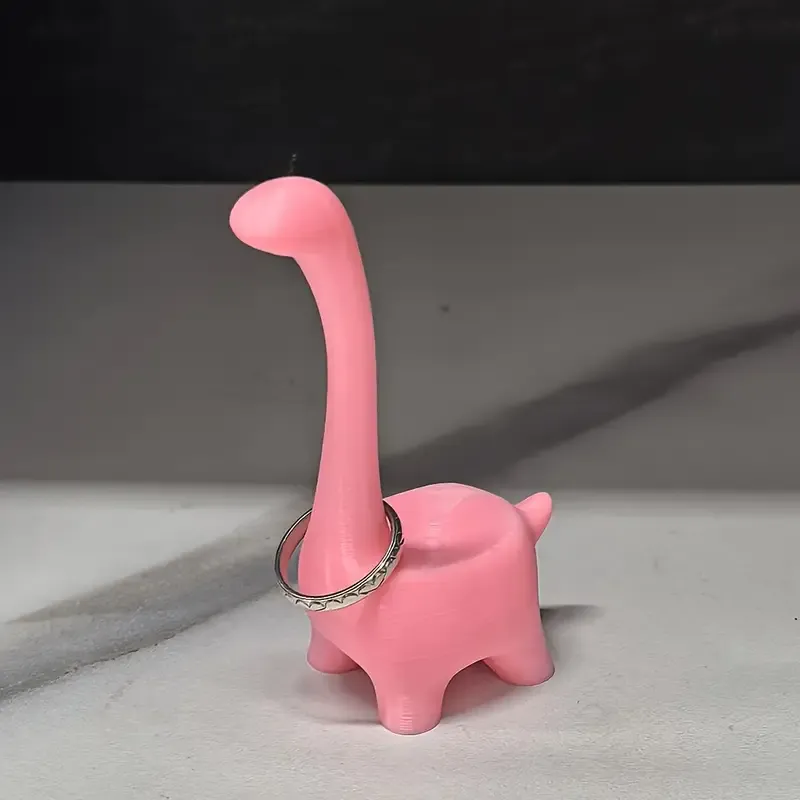 Dinosaur Ring Holder, for Earrings, Rings, Jewelry, Desktop Decoration, Wedding Engagement Ring Stand, Cute Preppy Room Decoration, Cute Women'S Gift, Suitable for Valentine'S Day, Romantic Night, Birthday, Anniversary, Jewelry Towers