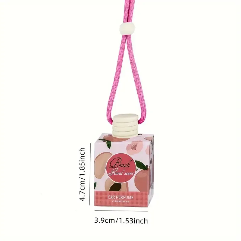 4pcs Long-Lasting Car Air Freshener - Odor Eliminator with Essential Oils for Vehicle Interior Accessories
