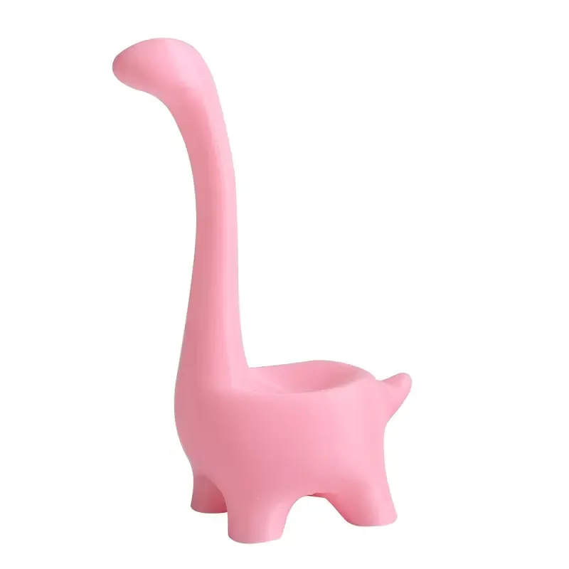 Dinosaur Ring Holder, for Earrings, Rings, Jewelry, Desktop Decoration, Wedding Engagement Ring Stand, Cute Preppy Room Decoration, Cute Women'S Gift, Suitable for Valentine'S Day, Romantic Night, Birthday, Anniversary, Jewelry Towers